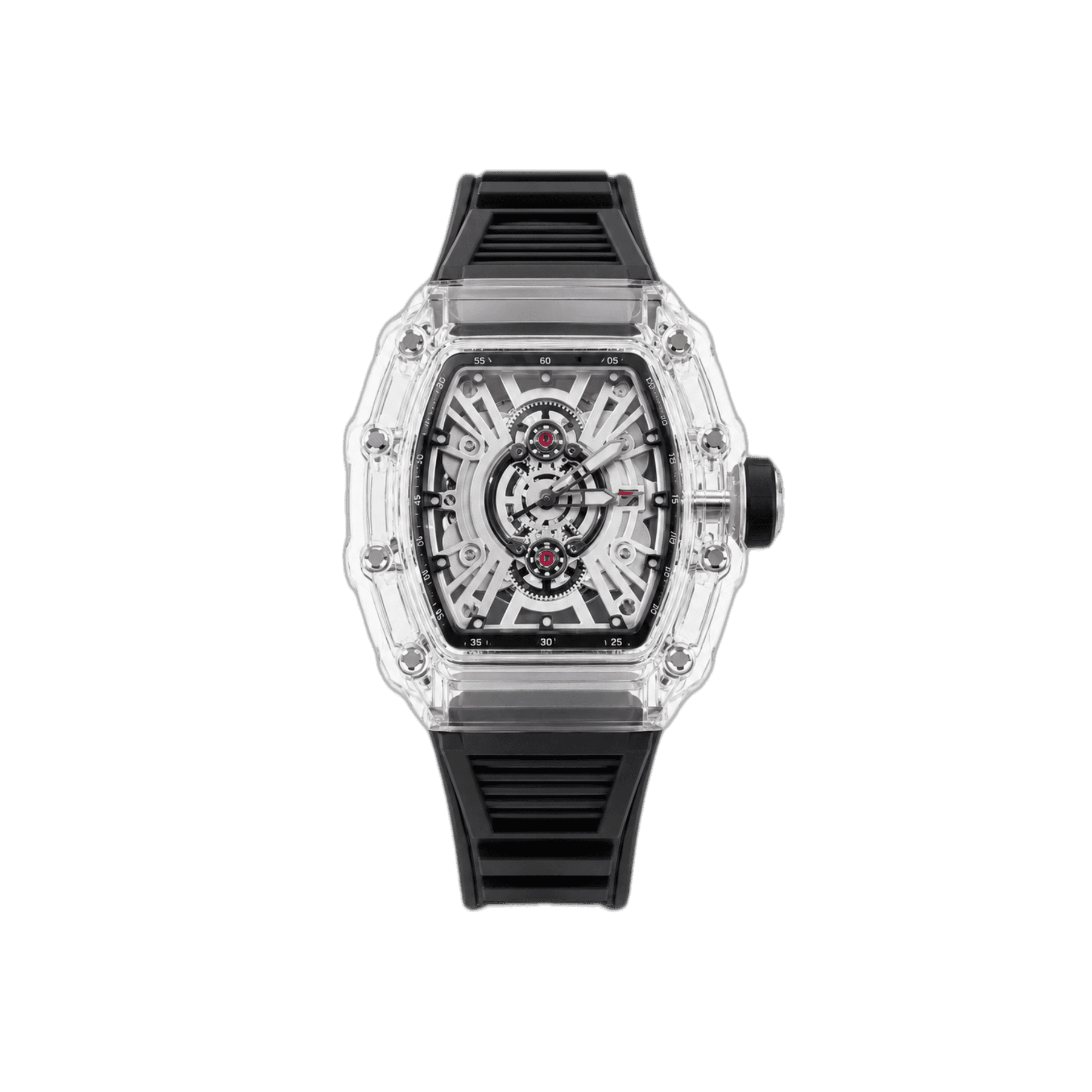 RM Transparent Skeleton Automatic Watch