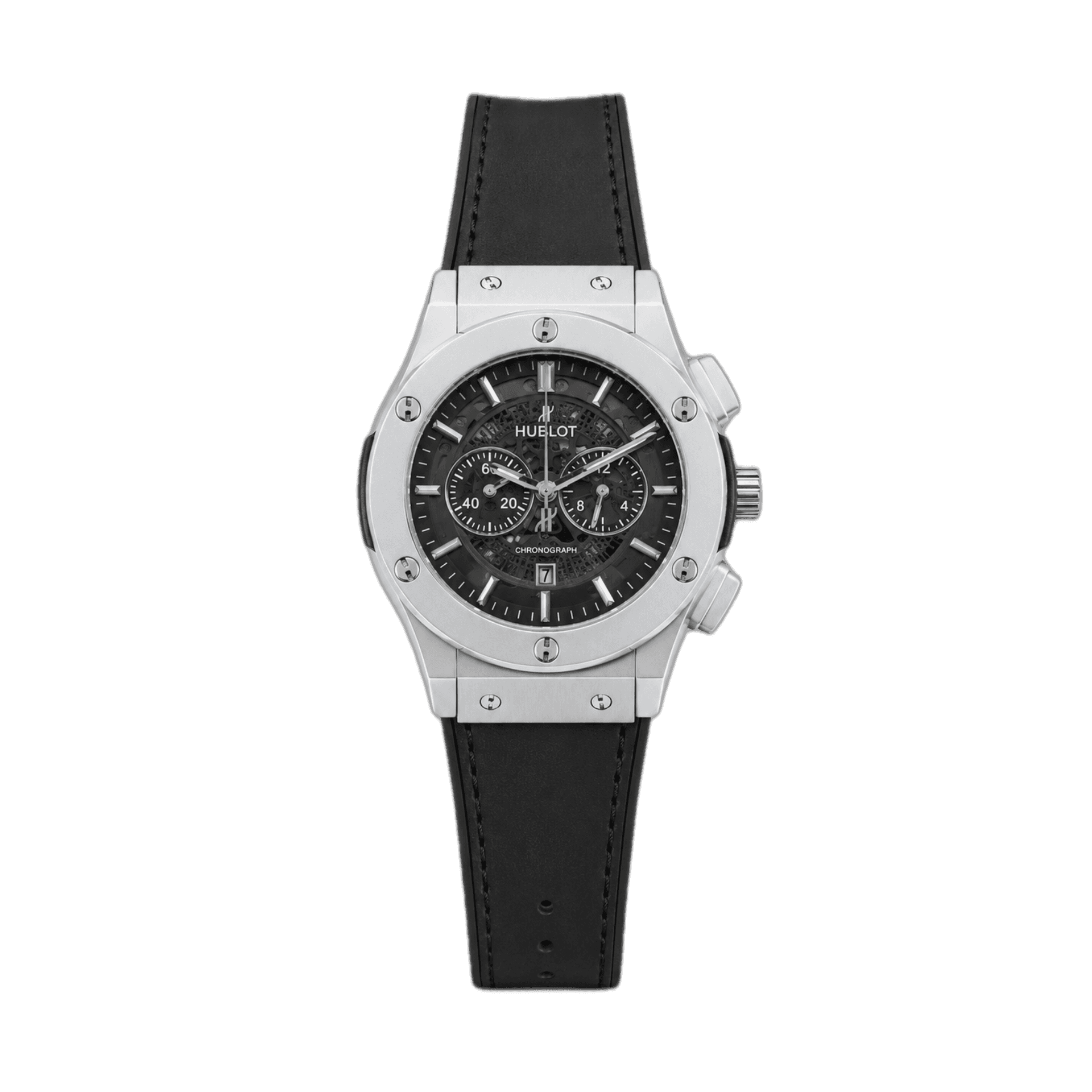 Hublot Classic Fusion Chronograph – Silver Black Edition