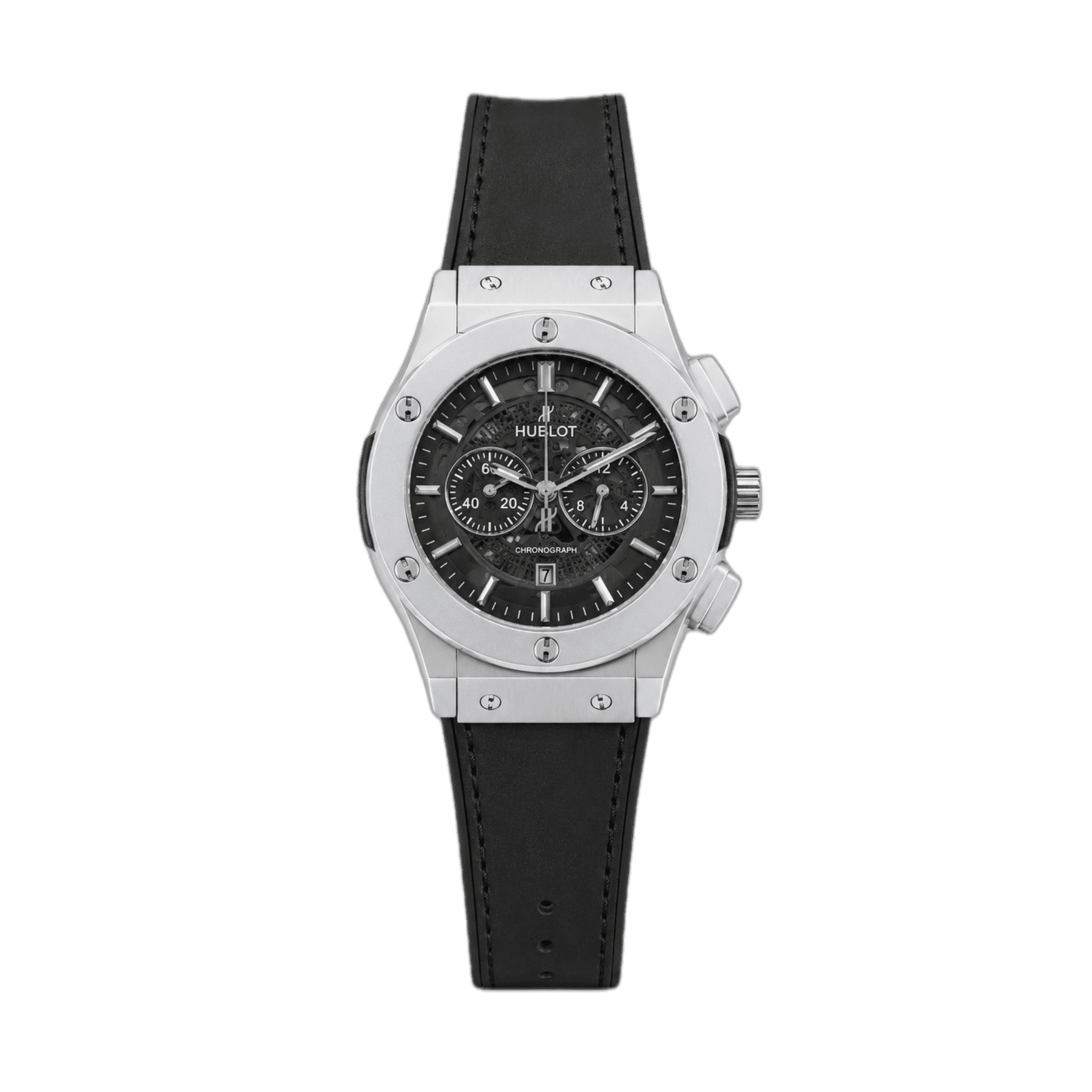 Hublot Classic Fusion Chronograph – Silver Black Edition
